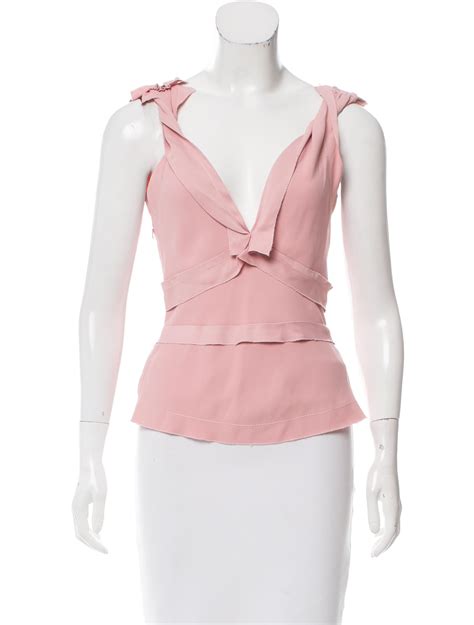 prada sleeveless top.